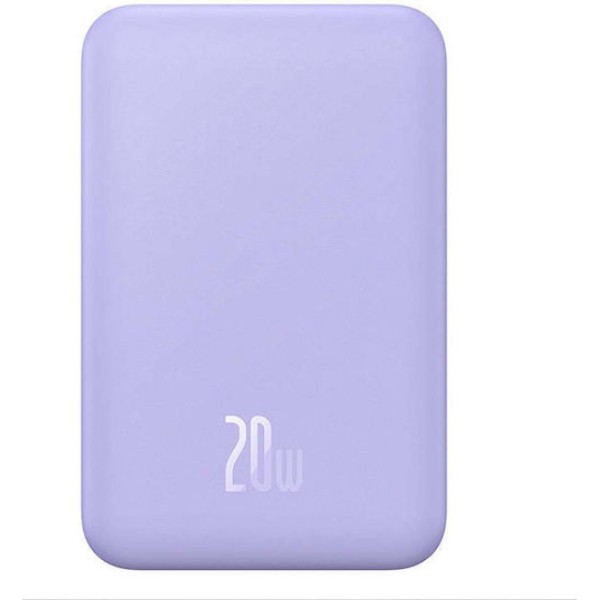 Baseues Magnetic Mini Powerbank 5000mAh 20W Purple